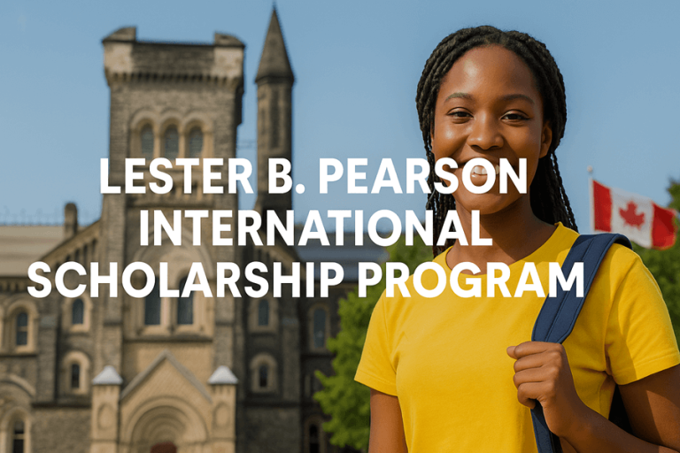 Lester B. Pearson International Scholarship Program