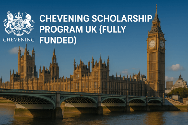 Chevening Scholarship Program UK (Fully Funded)